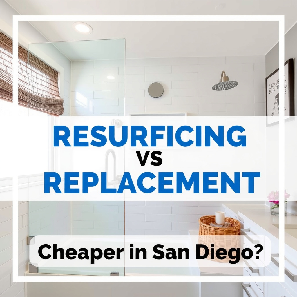 Shower Resurfacing vs Replacement: Cheaper in San Diego? - image 1
