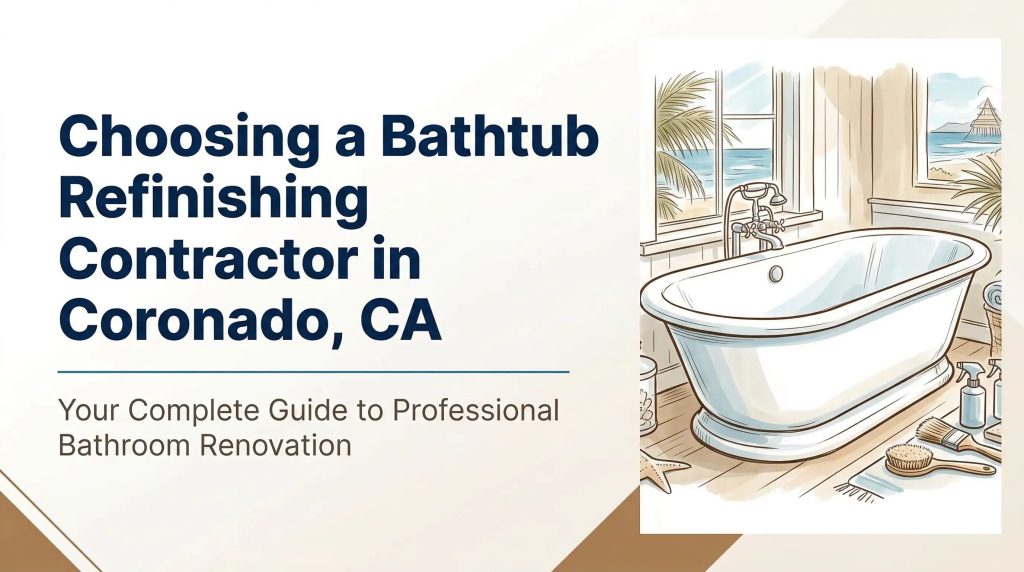 bathtub refinishing contractor in coronado ca