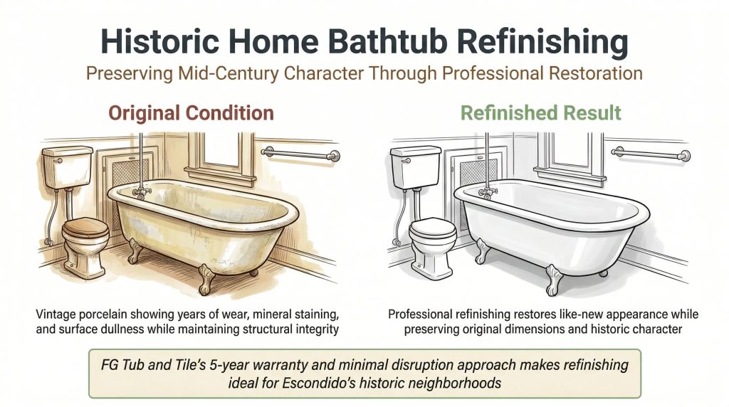 bathtub refinishing escondido home