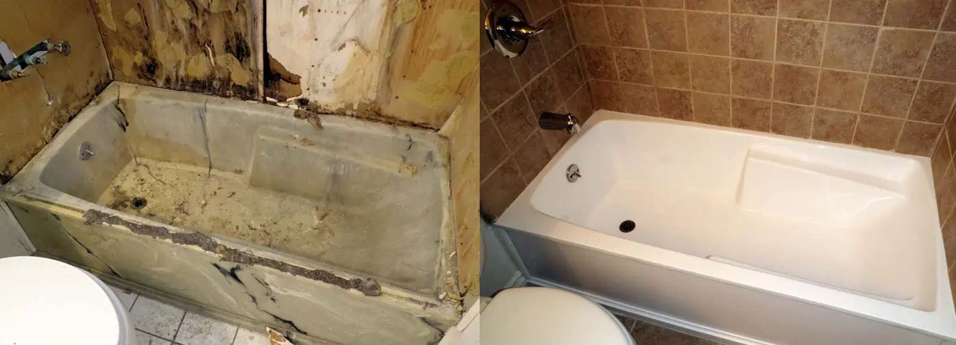 bathtub refinishing vs replacement