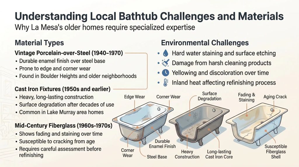 choose a bathtub refinishing company in la mesa 
