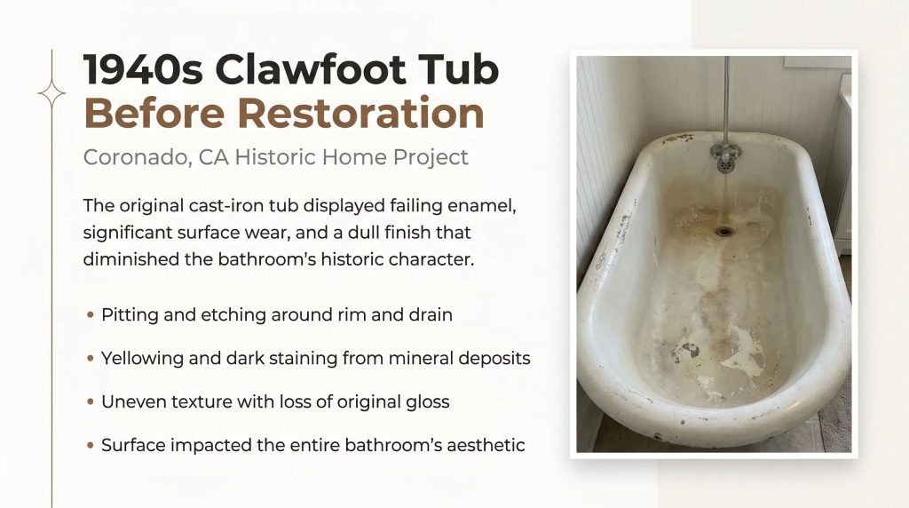 clawfoot tub refinishing san diego