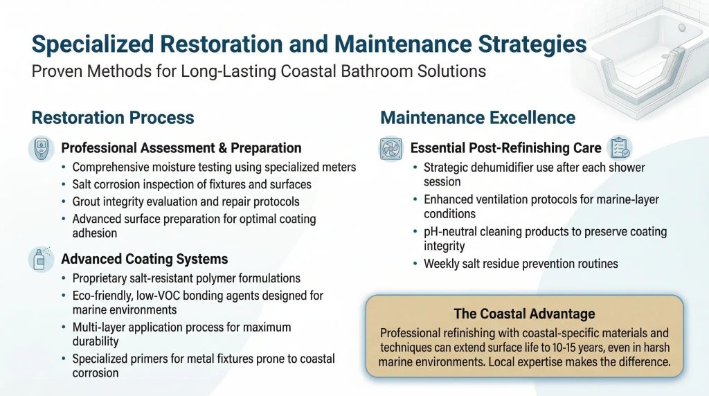 coastal bathroom refinishing