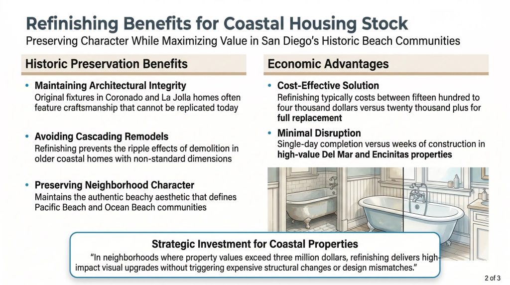 coastal bathroom refinishing san diego