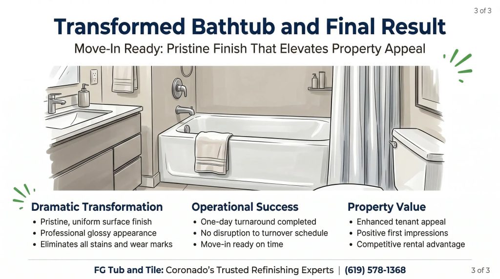 coronado military housing bathtub refinisher