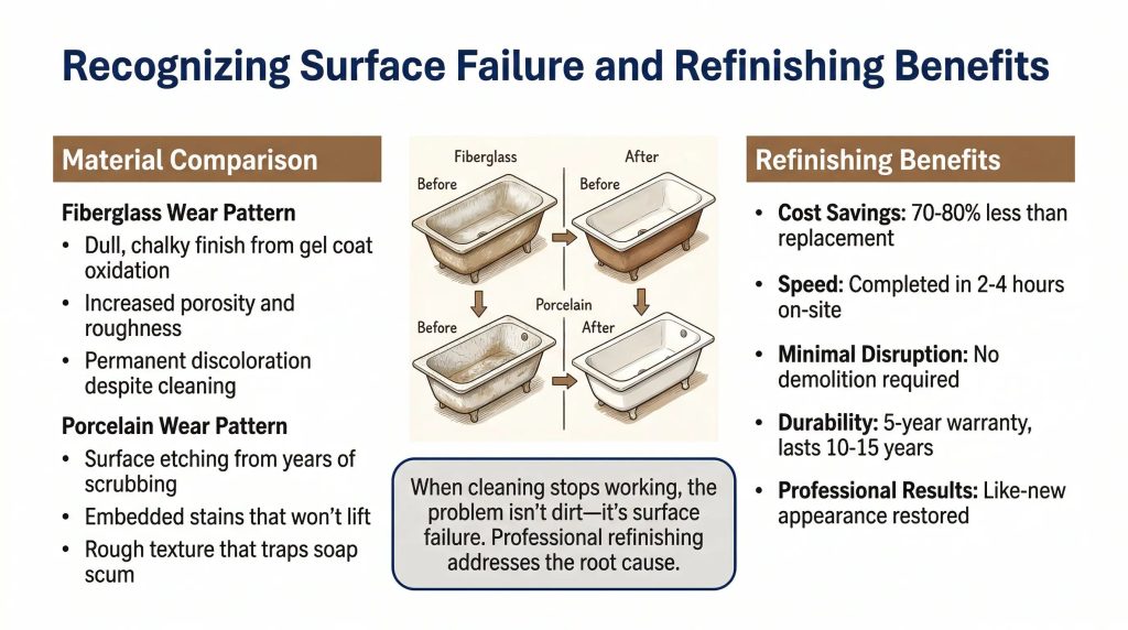 escondido bathtubs wear out faster