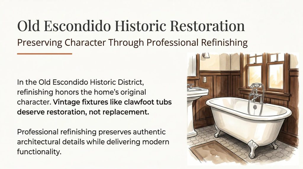 escondido neighborhood bathtub refinishing