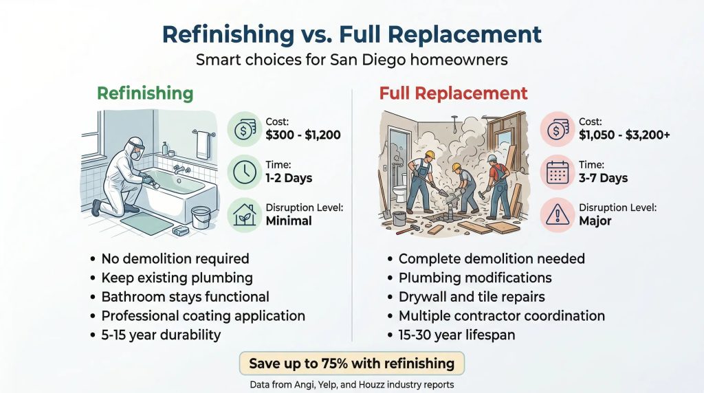 is bathtub refinishing worth it