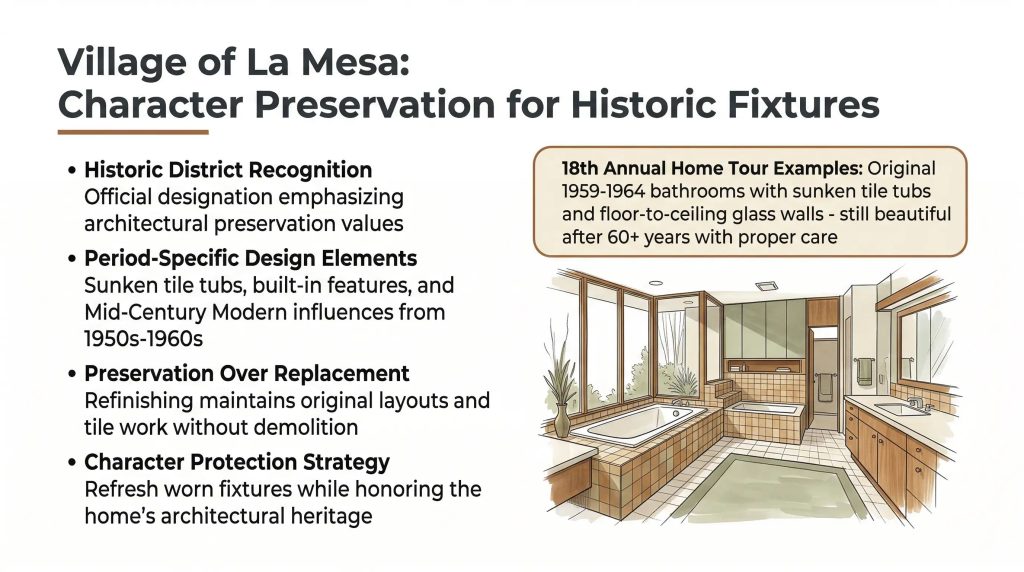 lake murray and village of la mesa bathtub refinishing