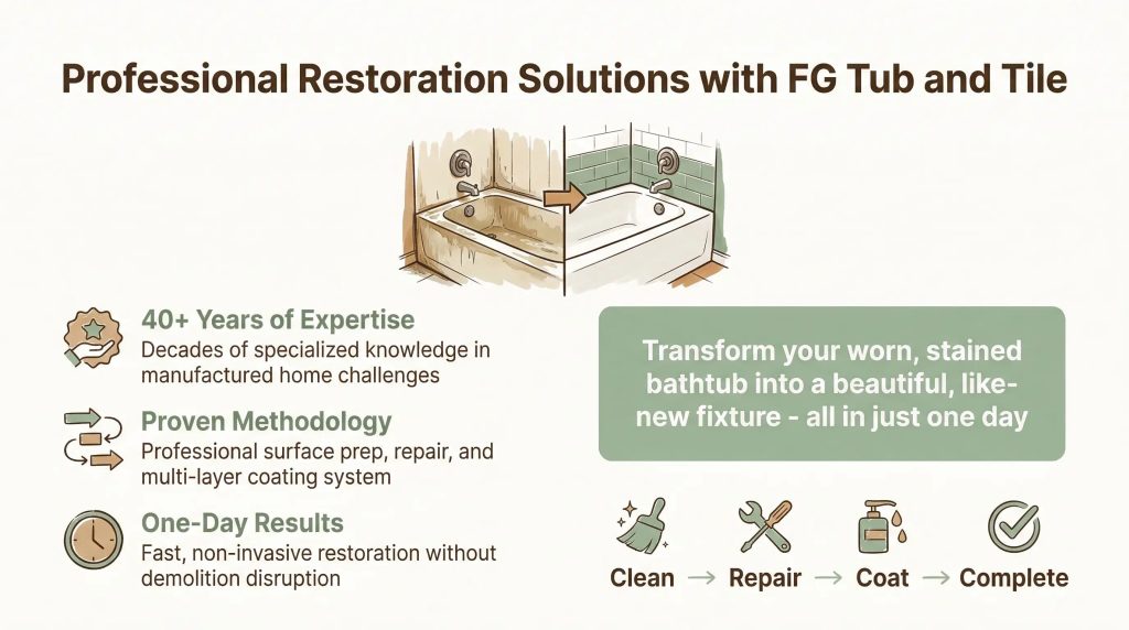 mobile home bathtub refinishing escondido