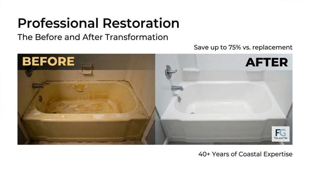 why bathtubs in coastal coronado deteriorate faster