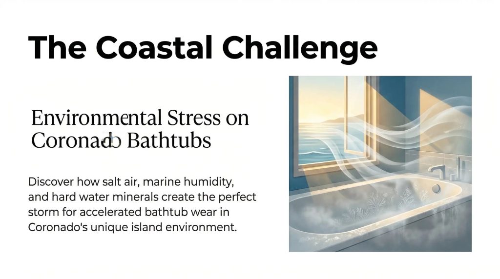 why bathtubs in coastal coronado homes deteriorate faster