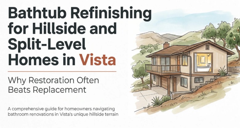 bathtub refinishing hillside homes vista ca 