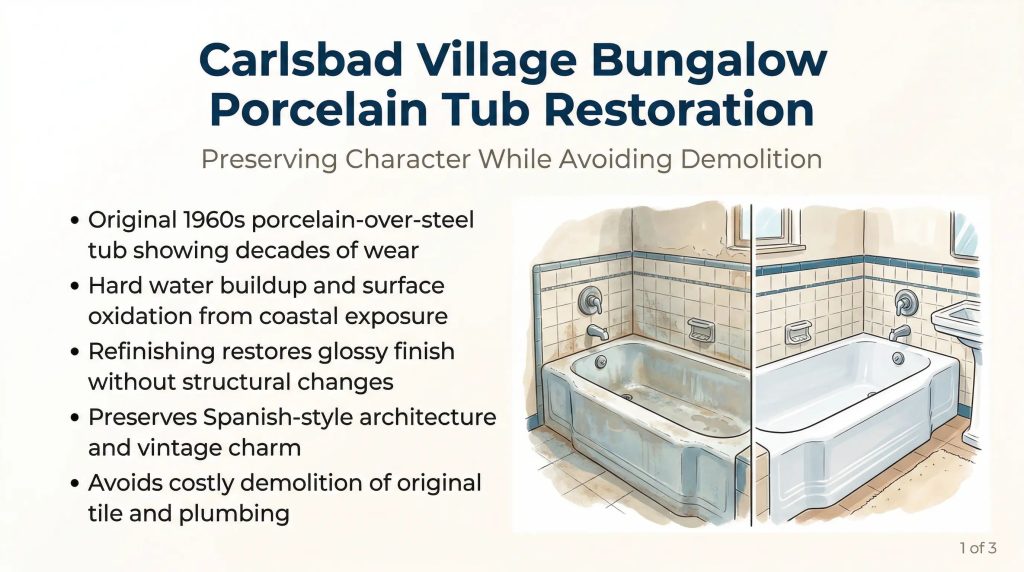 is bathtub refinishing worth it carlsbad ca 