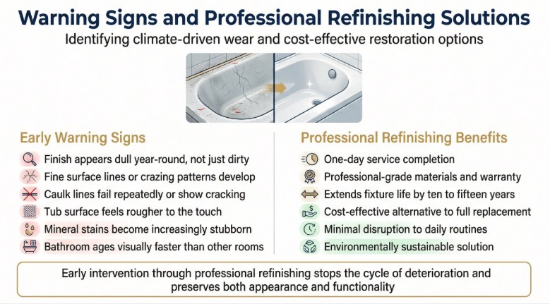 temperature damage bathtub