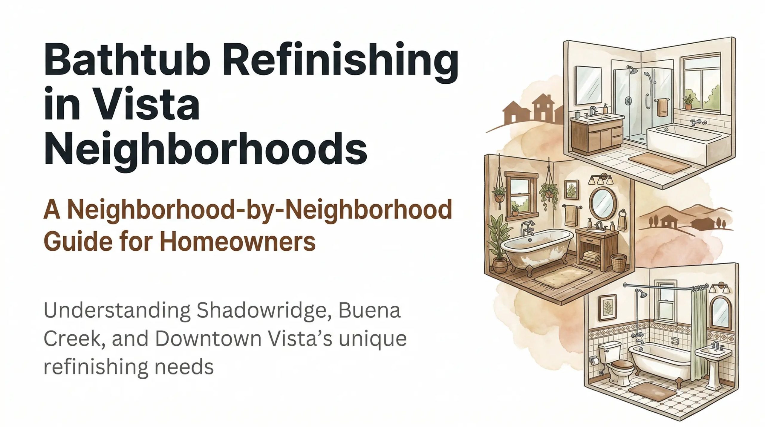 vista neighborhoods bathtub refinishing